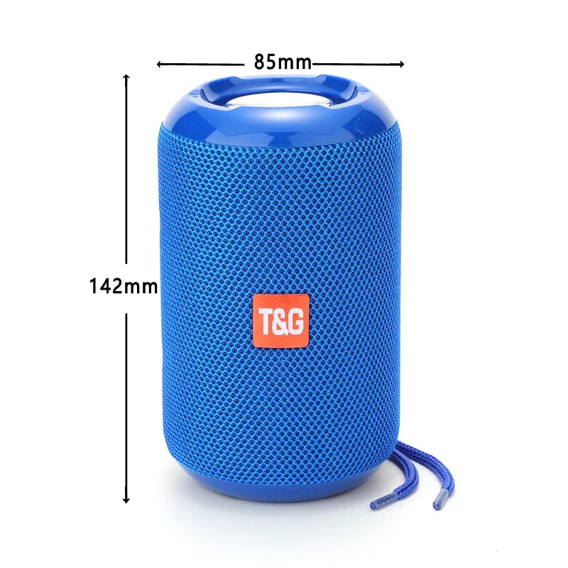TG264 Fabric Wireless Bluetooth Speaker Outdoor Portable Portable Plug-in TWS Couplet Creative Gift
