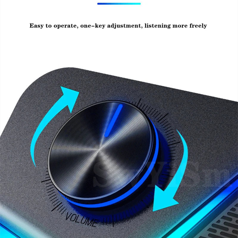 New computer bluetooth speaker desktop home notebook universal wired subwoofer full frequency amplifier active multimedia speake