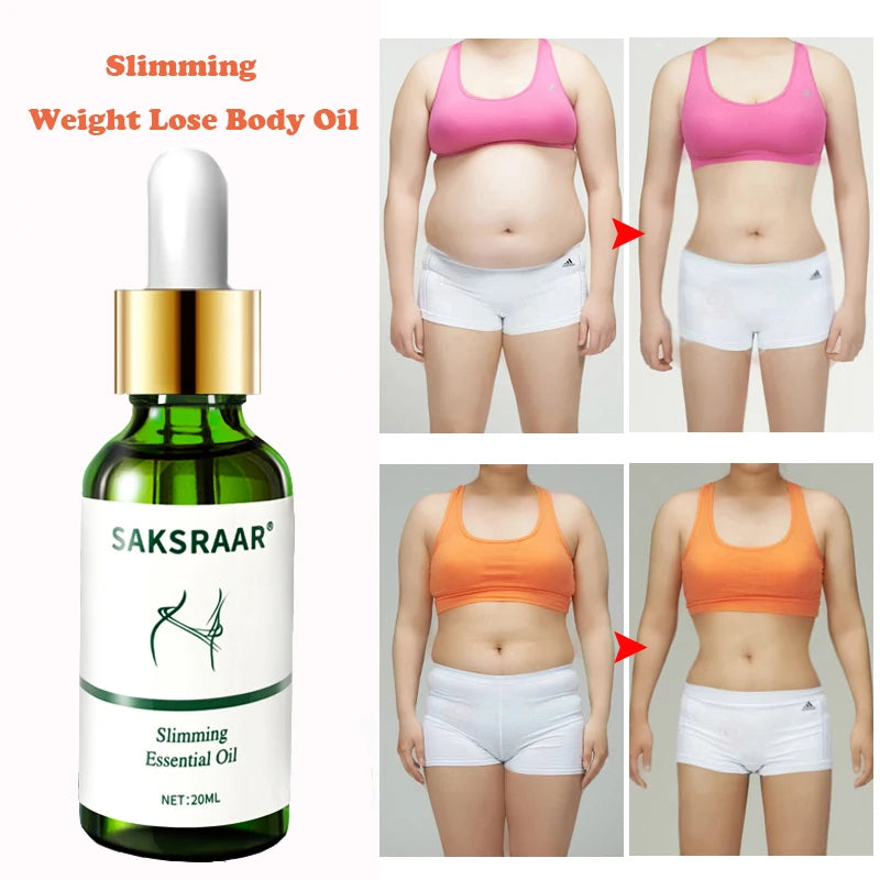 Effect Slimming Product Lose Weight OilsThin Leg Waist Fat Burner Burning Anti Cellulite Weight Loss Slimming Essential Oil 20ML